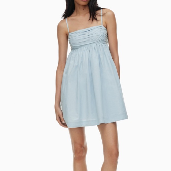 Aritzia Dresses & Skirts - Aritzia X Sunday Best Proof Pale Blue Mini Babydoll Dress